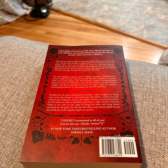 Limited Edition From Blood and Ash Red Cover - Picture 3 of 3